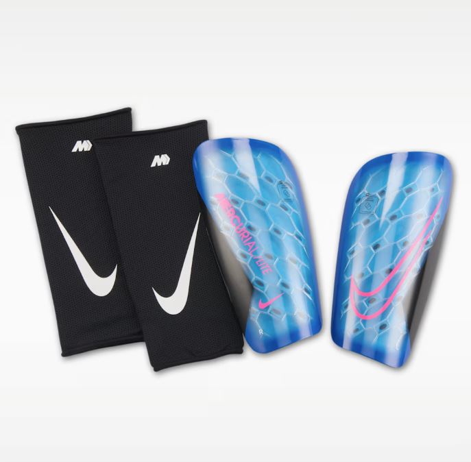 Load image into Gallery viewer, Nike Mercurial Lite Soccer Shinguards with Sleeves
