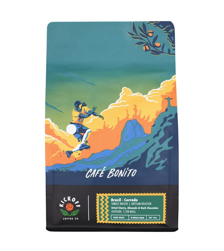 Load image into Gallery viewer, Cafe Bonito Brazil, Cerrado Mineiro Single-Origin Whole Bean Coffee
