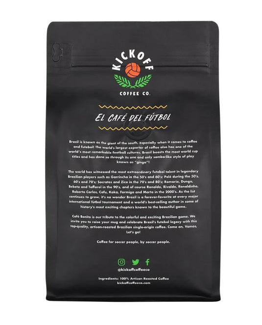 Cafe Bonito Brazil, Cerrado Mineiro Single-Origin Whole Bean Coffee