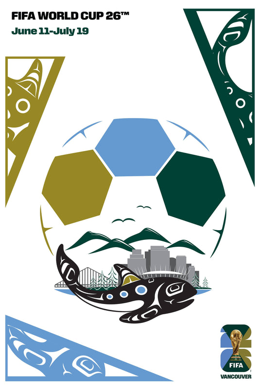 FIFA World Cup 2026™ – Vancouver 16x24 Poster (Officially Licensed)