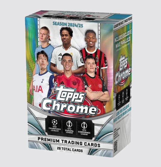 Topps Chrome 2024/25 UEFA Club Competitions Blaster Box