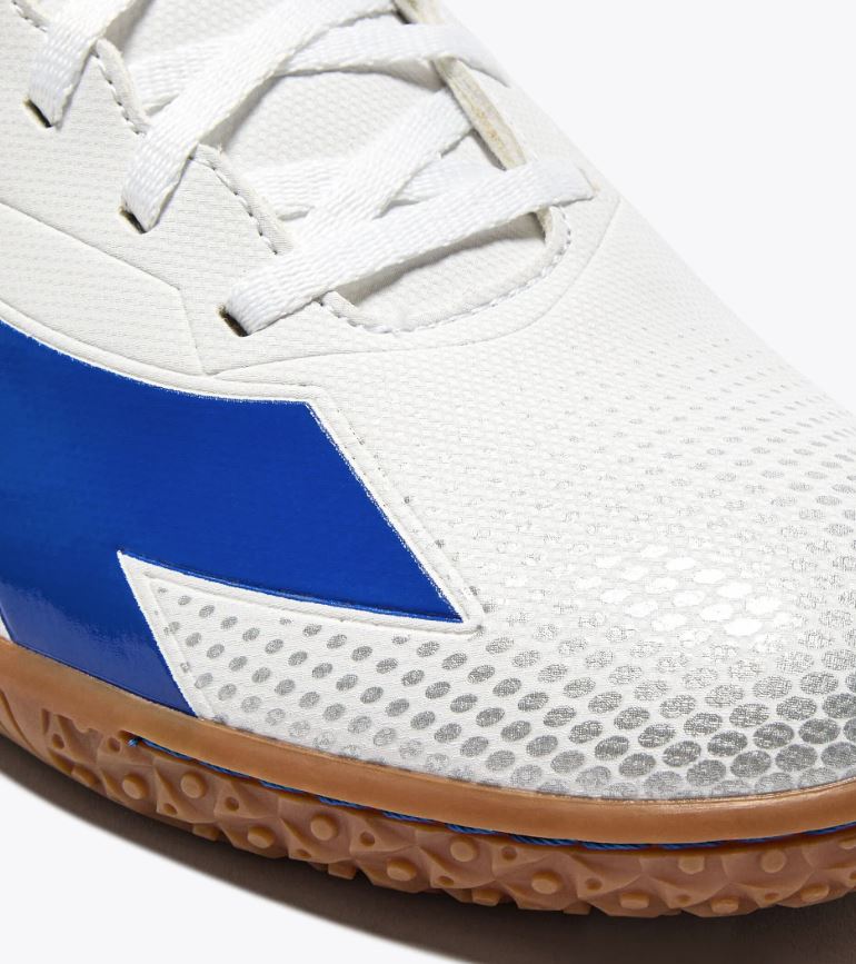 Load image into Gallery viewer, Diadora Pichichi 8 Indoor Soccer Futsal Shoes Blue White
