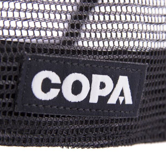 Copa 3D Black Logo Trucker Cap