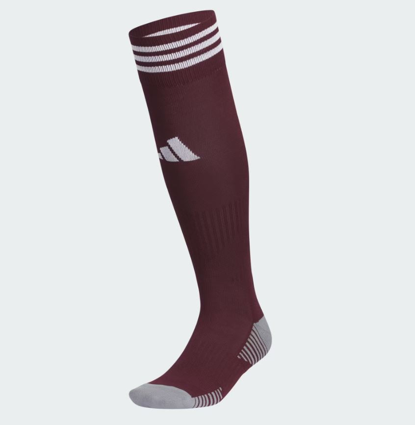 adidas Copa Zone 5 Soccer Socks Maroon