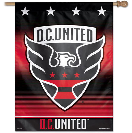 D.C. United Vertical Flag 28" x 40"