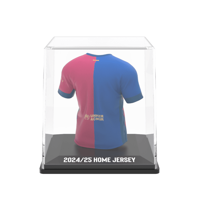 Load image into Gallery viewer, FC Barcelona - Home - 24/25 Collectible Mini Jersey
