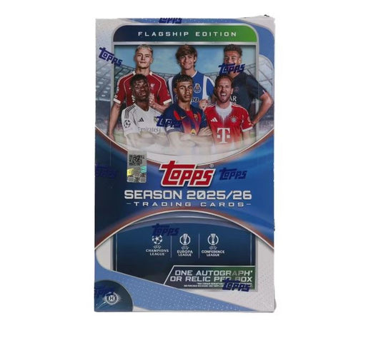 2025/26 Topps UEFA Club Competitions Soccer Hobby Box