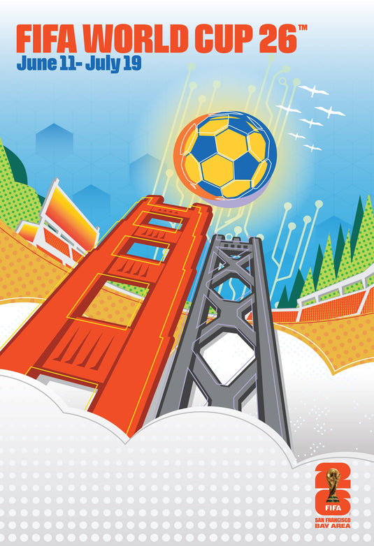 FIFA World Cup 2026™ – San Francisco 16x24 Poster (Officially Licensed)
