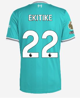 Ekitike #22 Mens Liverpool FC 26/26 Third Jersey Green