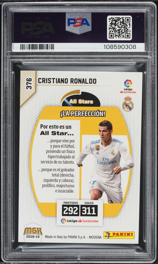 2018 Panini Megacracks Cristiano Ronaldo