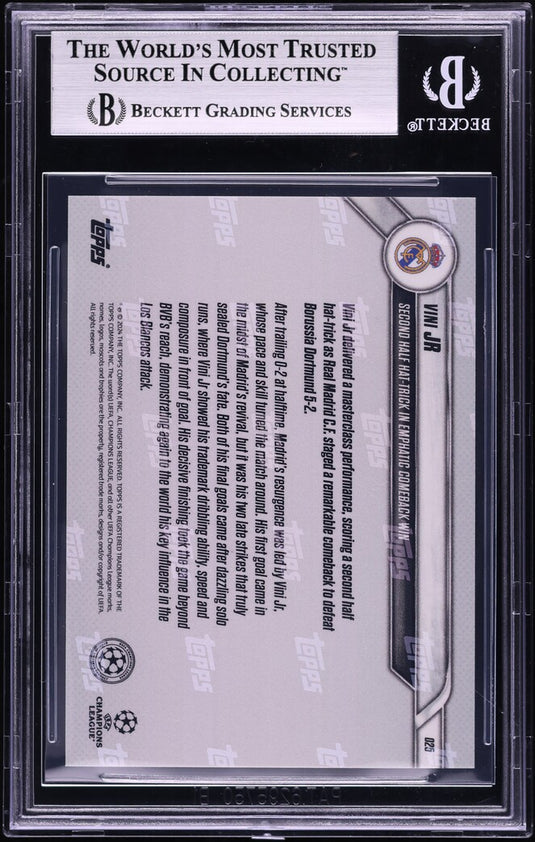 2024 Topps Now UEFA Club Competitions Vini Jr.