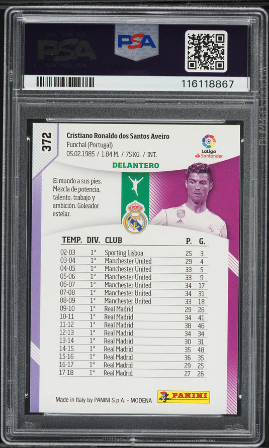2018 Panini Megacracks Cristiano Ronaldo