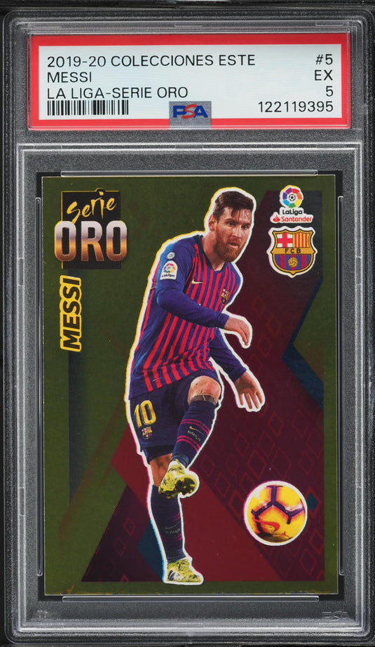 2019 Panini Colecciones Este La Liga Serie Oro Messi