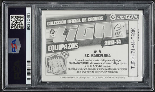 2013 Panini Colecciones Este Equipazos Lionel Messi F.C. Barcelona