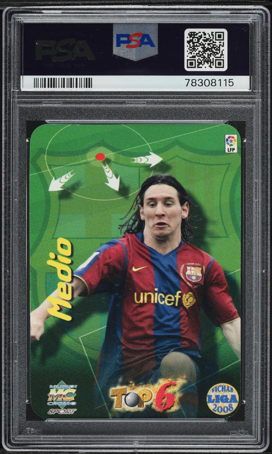 2007 Mundi Cromo Las Fichas Security Horizontal Lionel Messi