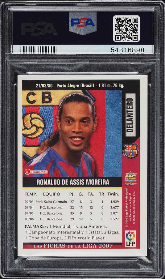 2007 Mundi Cromo La Liga Cards Ronaldinho