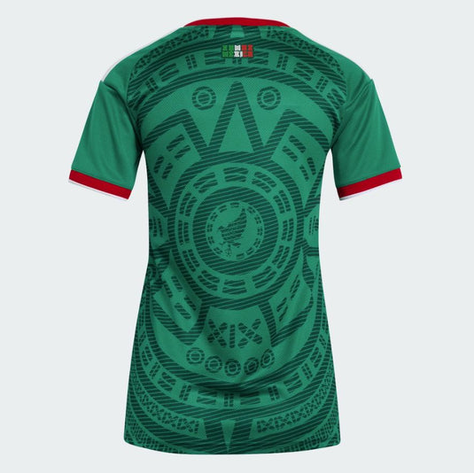 Women's  Mexico World Cup 2026 Home Jersey Green