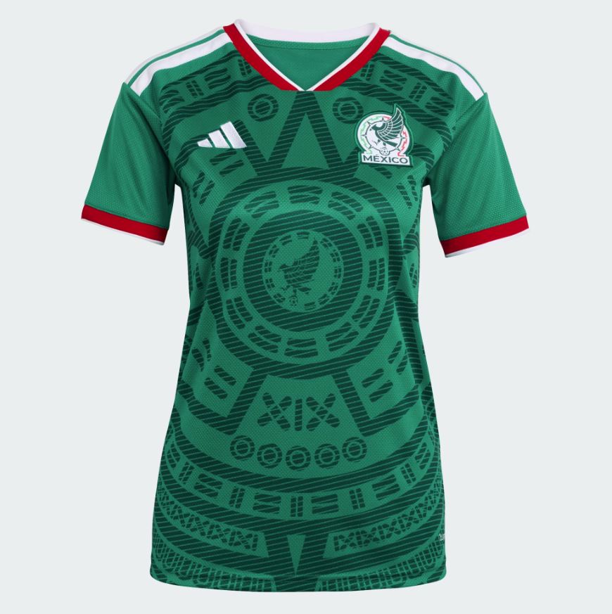 Women's  Mexico World Cup 2026 Home Jersey Green