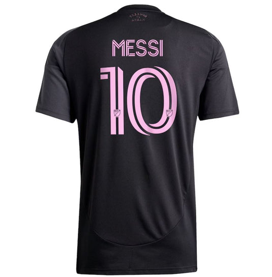 adidas Youth Inter Miami CF Black 2025 The Fortitude Kit Replica Jersey