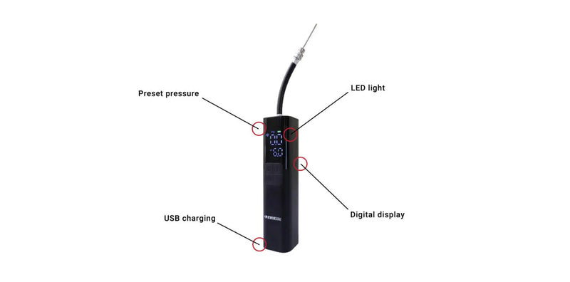 Load image into Gallery viewer, KwikGoal Digital Electric Ball inflation pump
