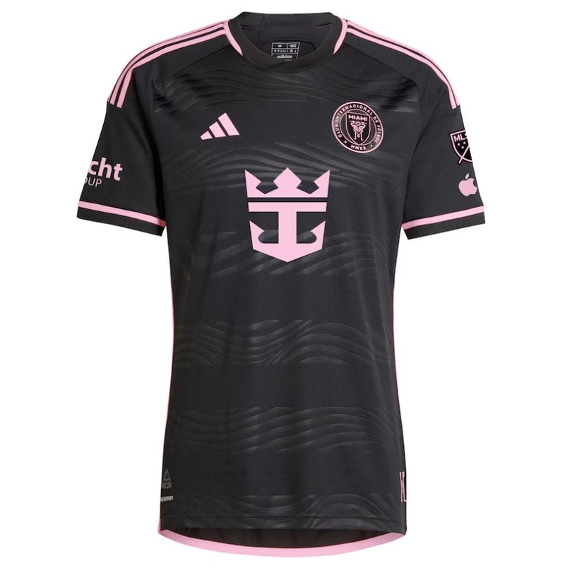 Load image into Gallery viewer, Men's Inter Miami CF Lionel Messi adidas Black 2024 La Noche Authentic Player Jersey
