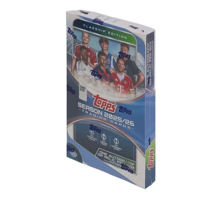 Load image into Gallery viewer, 2025/26 Topps UEFA Club Competitions Soccer Hobby Box
