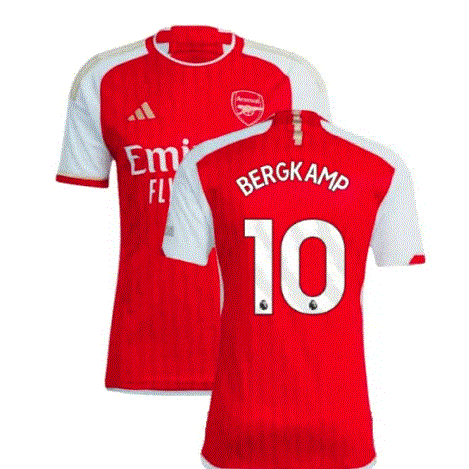 adidas Men's Arsenal 23/24 Home Jersey Bergkamp #10