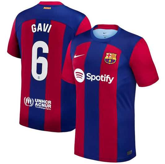 Nike Men's FC Barcelona 2023/24 Stadium Home Gavi #6