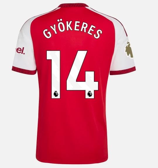 Load image into Gallery viewer, Arsenal FC 26/27 Home Jersey FREE EPL Champions Sleeve Badge
