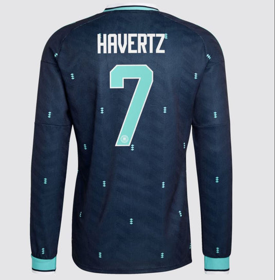 Germany Away Authentic 2026 World Cup Jersey Long Sleeve
