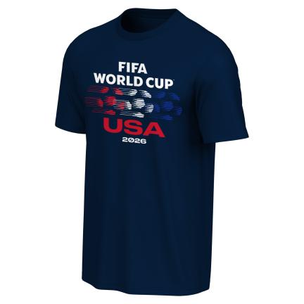 FIFA World Cup 2026 USA Graphic T-Shirt Navy Blue