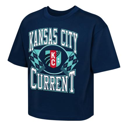 Youth KC Current Stack Short Sleeve Boxy Tee