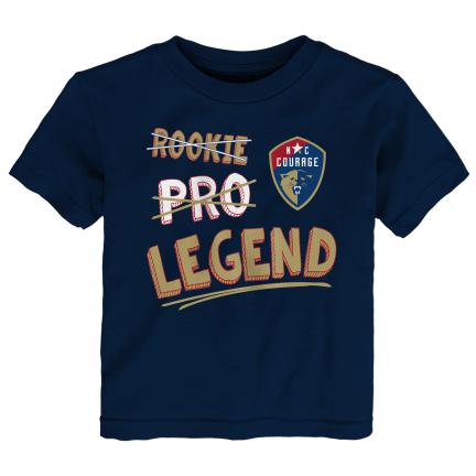 Toddler NC Courage Legendary T-Shirt