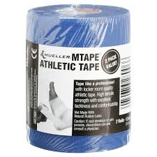 Meuller M Tape Athletic 2 Pack for Shinguards Royal Blue