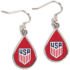 USA Soccer Earrings