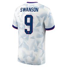 Nike Youth USA 2025 Home Jersey USWNT 4 Stars White Swanson #9