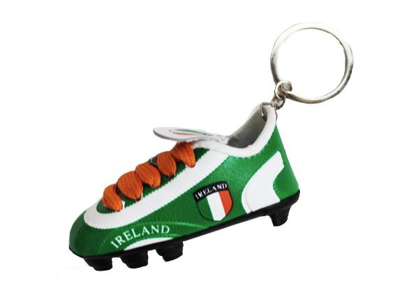 Ireland mini Soccer Cleat Keychain