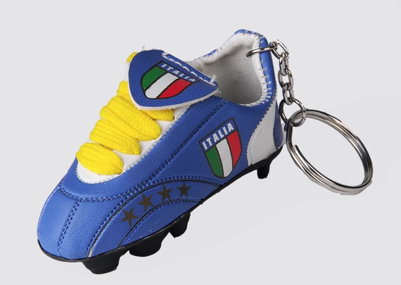 Italia mini Soccer Cleat Keychain