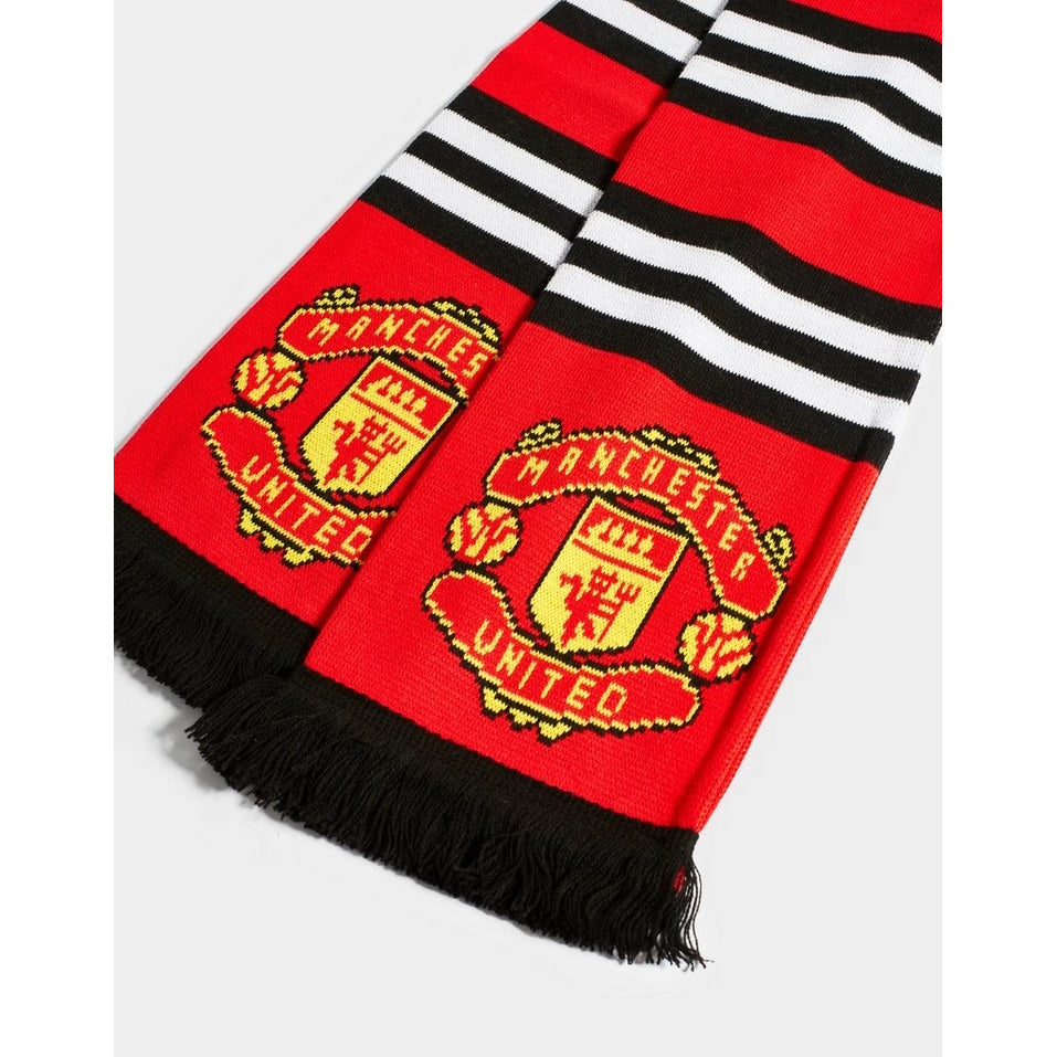 Manchester United Striped Scarf