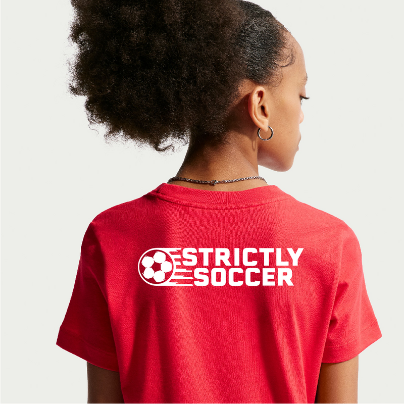 Load image into Gallery viewer, Youth Strictly Soccer Logo World Cup T-Shirt

