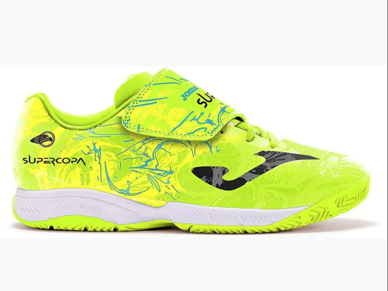 Load image into Gallery viewer, Joma Super Copa Youth Yellow Velcro Indoor Soccer
