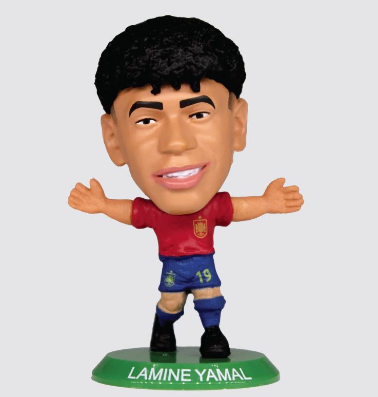 Load image into Gallery viewer, Lamine Yamal Spain SoccerStarz Mini Figure
