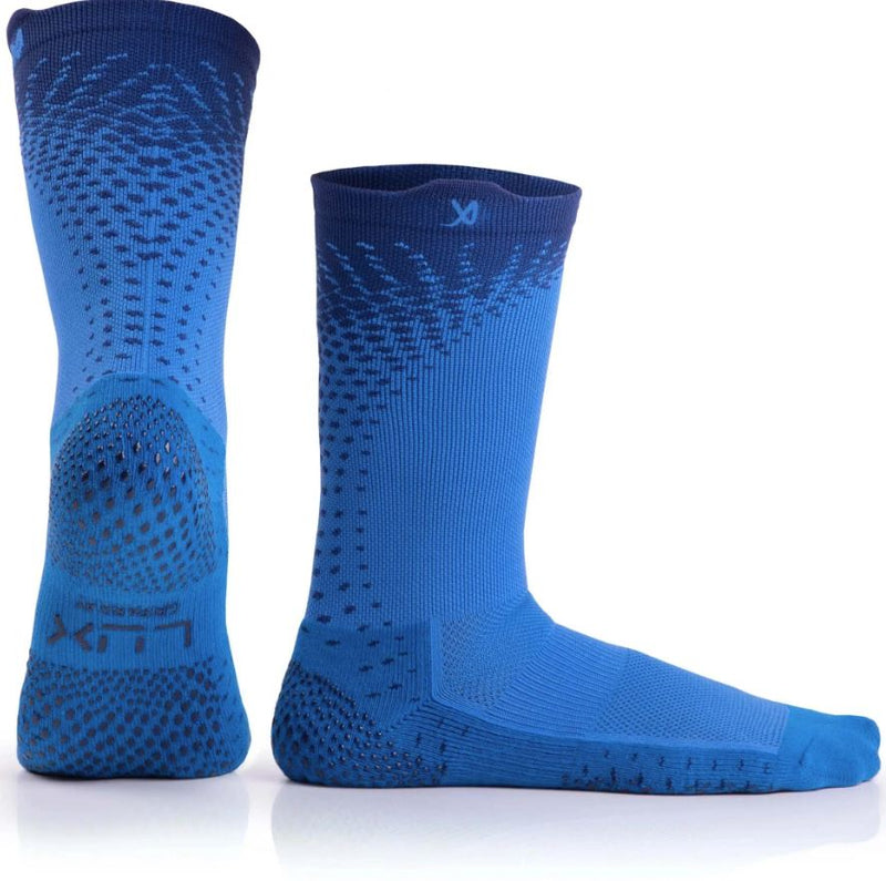 Load image into Gallery viewer, Lux ProCleat Performance Grip - Calf Sock - Royal Blue
