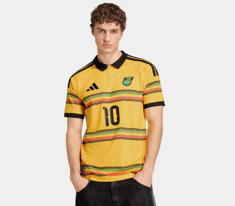 Load image into Gallery viewer, adidas Men's Jamaica 26 Home Bob Marley #10 Jersey
