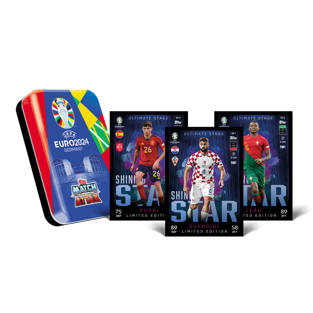 2024 Topps Match Attax UEFA EURO Mini Tin #2 Shining Stars