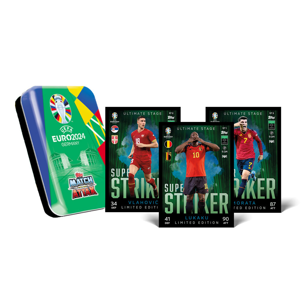 2024 Topps Match Attax UEFA EURO Mini Tin #3 Super Strikers