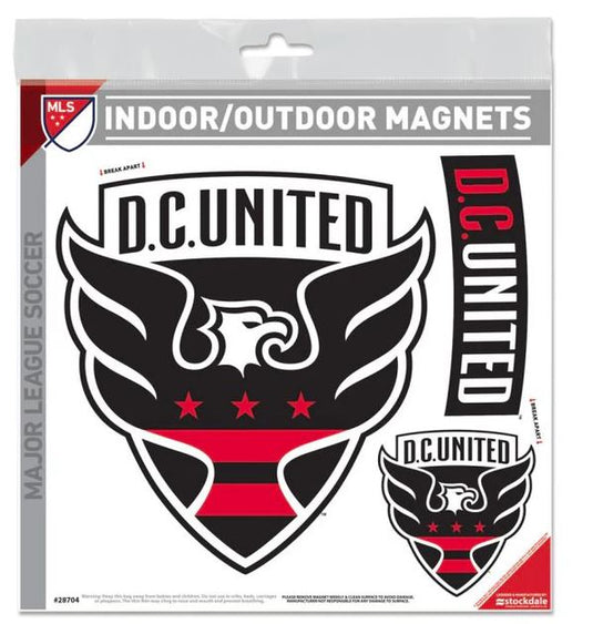 DC United Indoor Outdoor Magnet Set