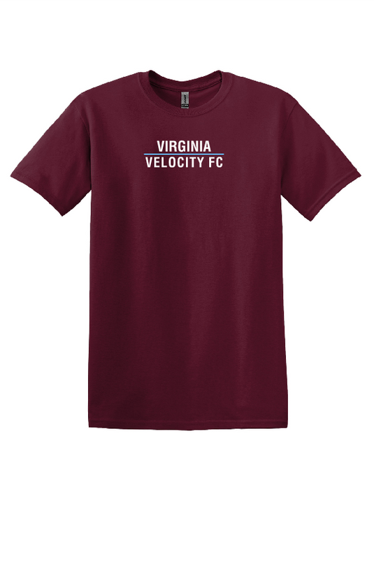 Virignia Velocity FC Spirt T-Shirt Gildan Softstyle