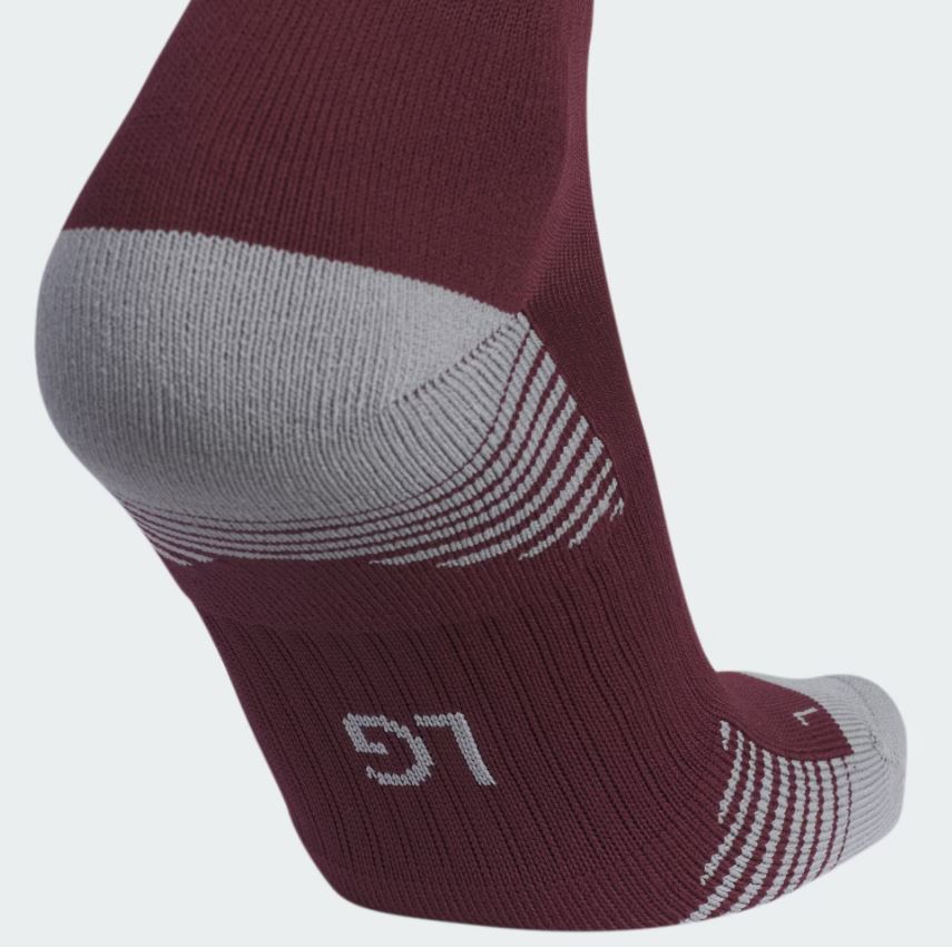 adidas Copa Zone 5 Soccer Socks Maroon