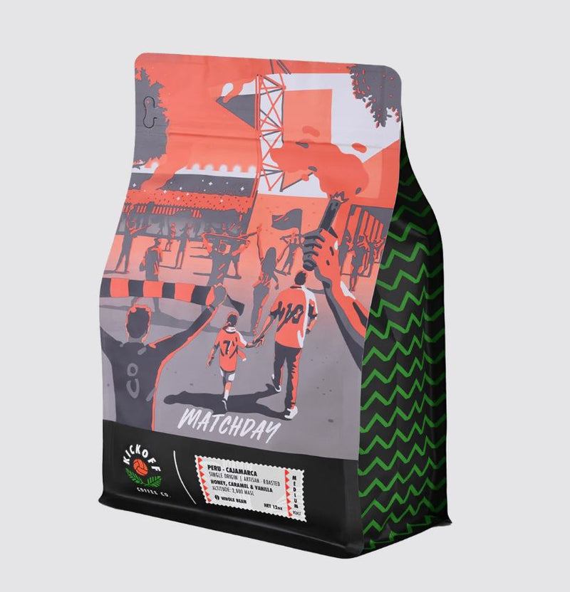 Load image into Gallery viewer, Kickoff Coffee Matchday Cutervilla Ruta Del Inca Cahamaraca Microlot
